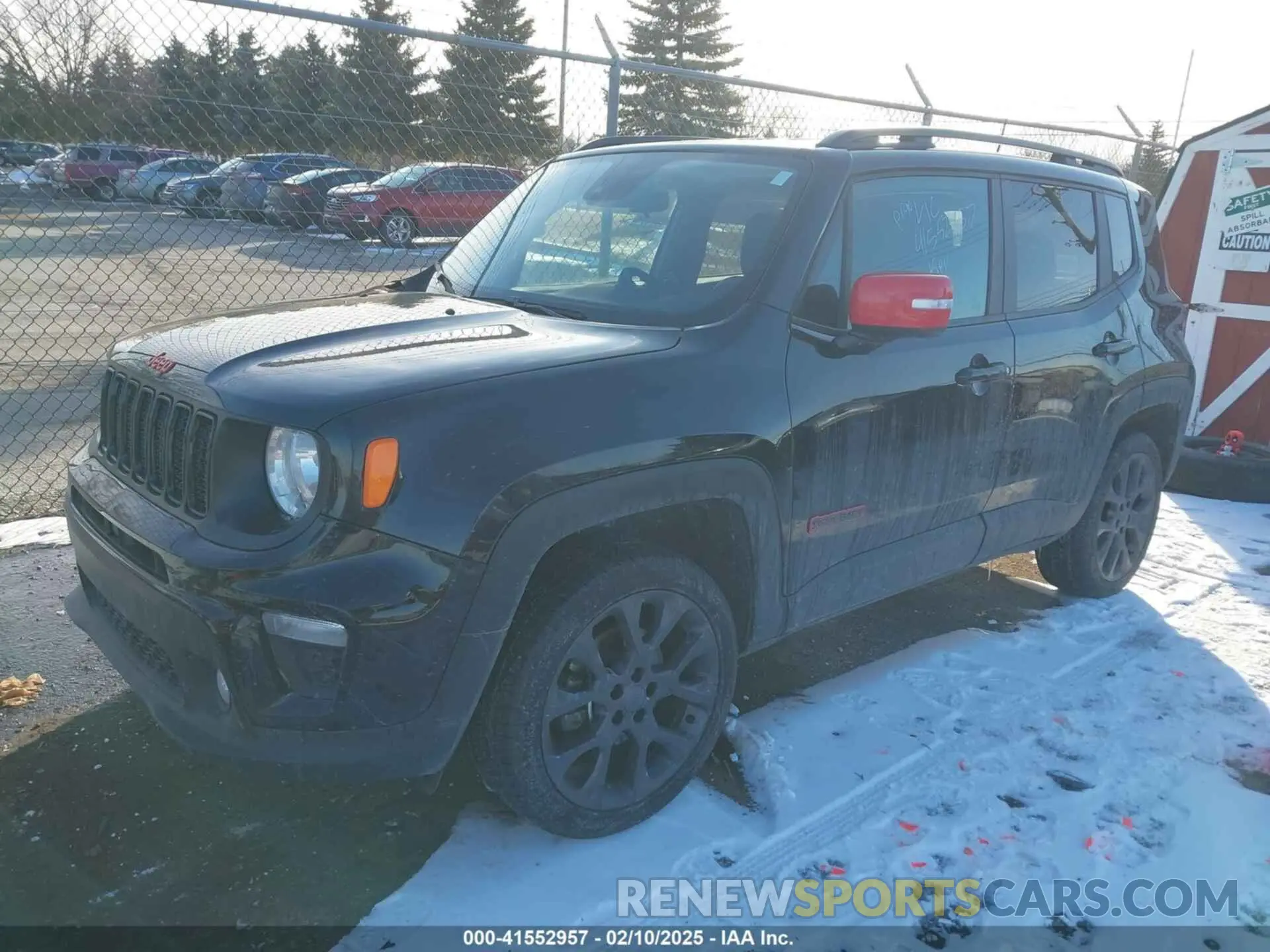 2 Photograph of a damaged car ZACNJDB19PPP34881 JEEP RENEGADE 2023