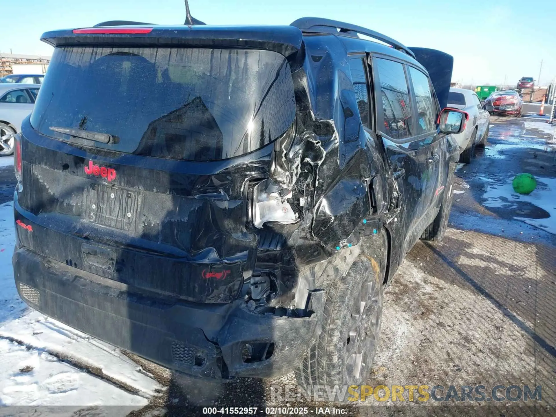 6 Photograph of a damaged car ZACNJDB19PPP34881 JEEP RENEGADE 2023