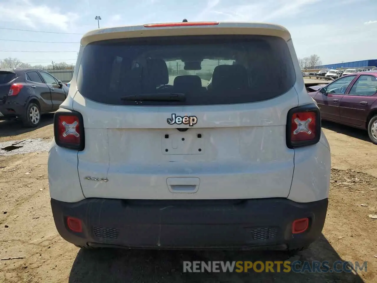 6 Photograph of a damaged car ZACNJDB19PPP68772 JEEP RENEGADE 2023