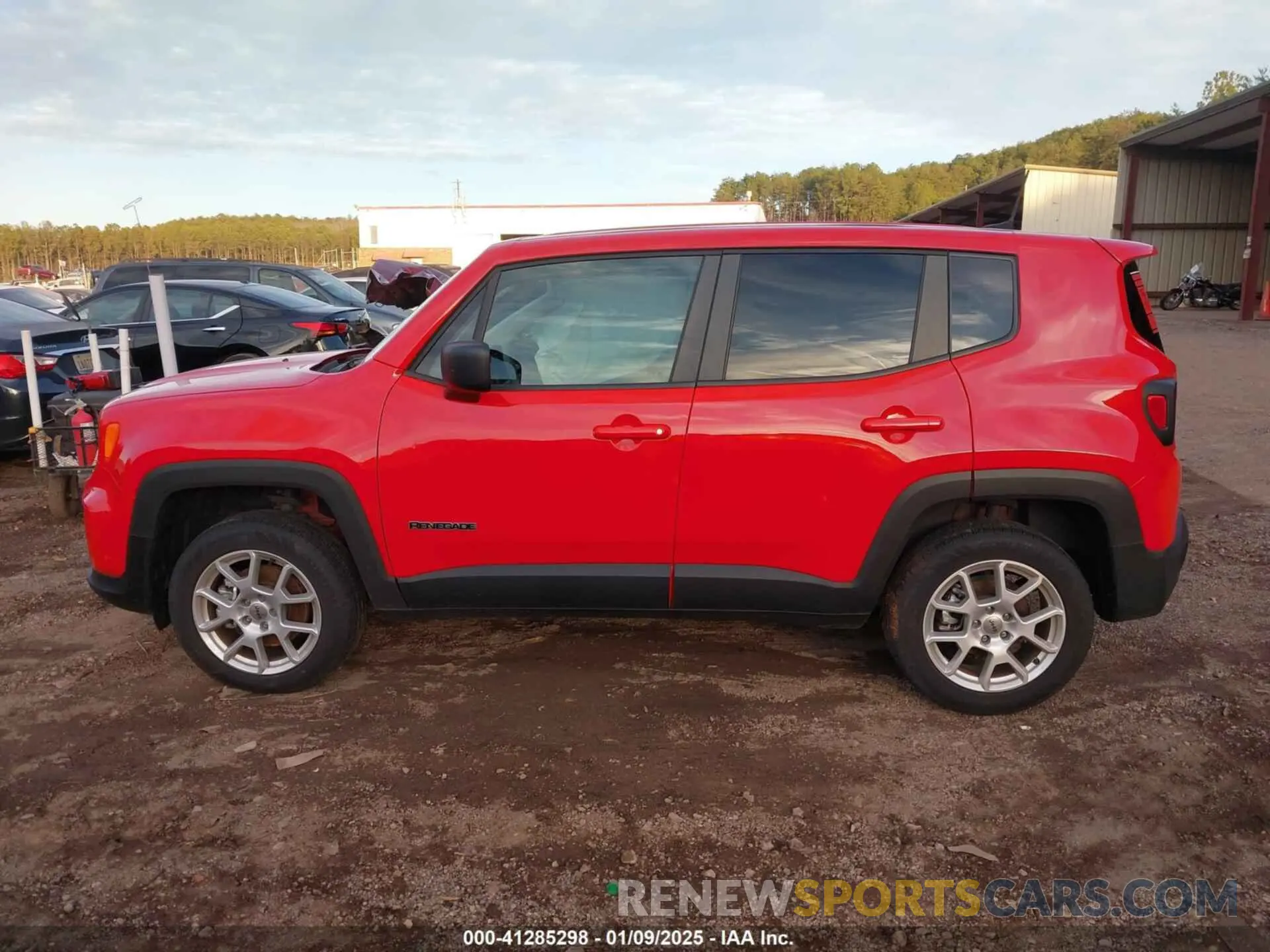 14 Photograph of a damaged car ZACNJDB1XPPP45100 JEEP RENEGADE 2023