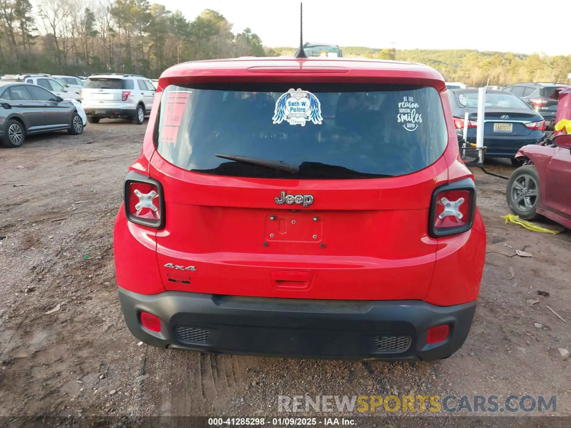 16 Photograph of a damaged car ZACNJDB1XPPP45100 JEEP RENEGADE 2023