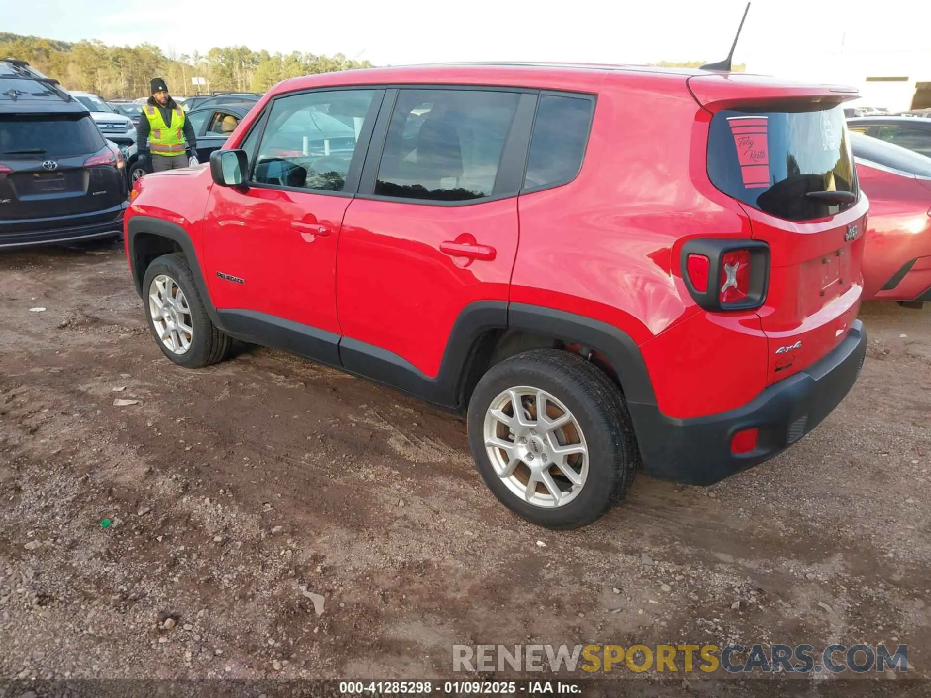 3 Photograph of a damaged car ZACNJDB1XPPP45100 JEEP RENEGADE 2023