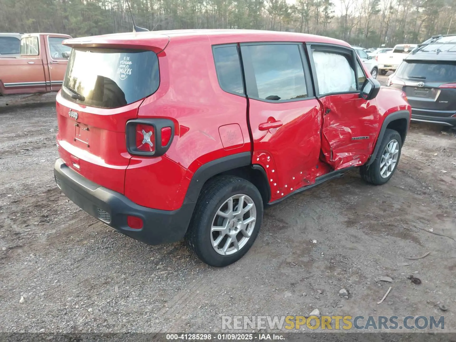 4 Photograph of a damaged car ZACNJDB1XPPP45100 JEEP RENEGADE 2023