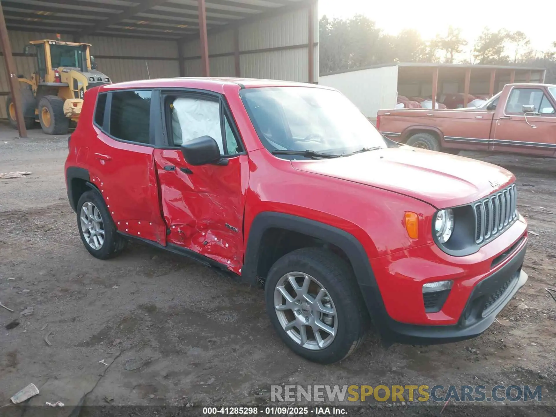 6 Photograph of a damaged car ZACNJDB1XPPP45100 JEEP RENEGADE 2023