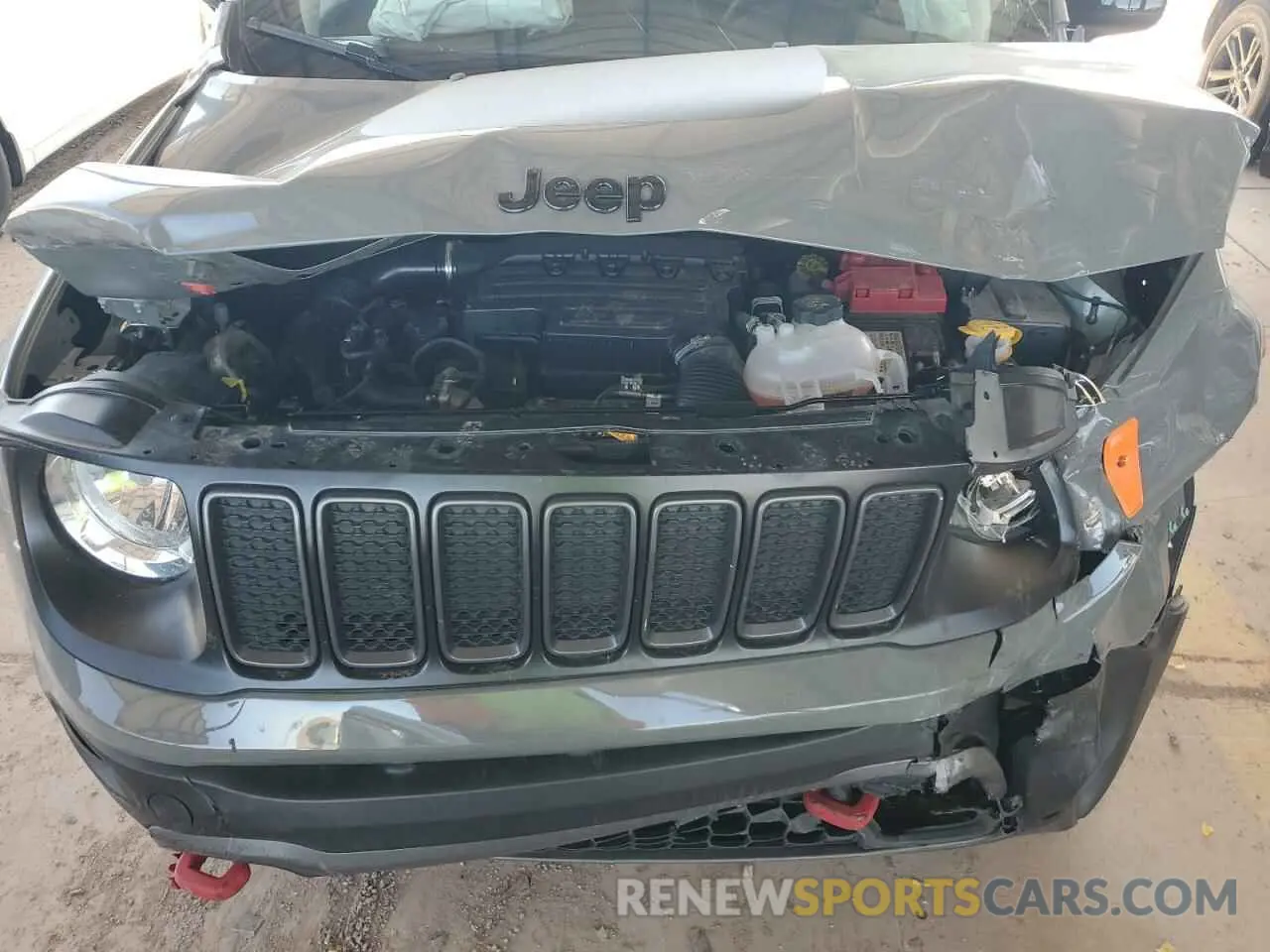 12 Photograph of a damaged car ZACNJDC10PPP37182 JEEP RENEGADE 2023