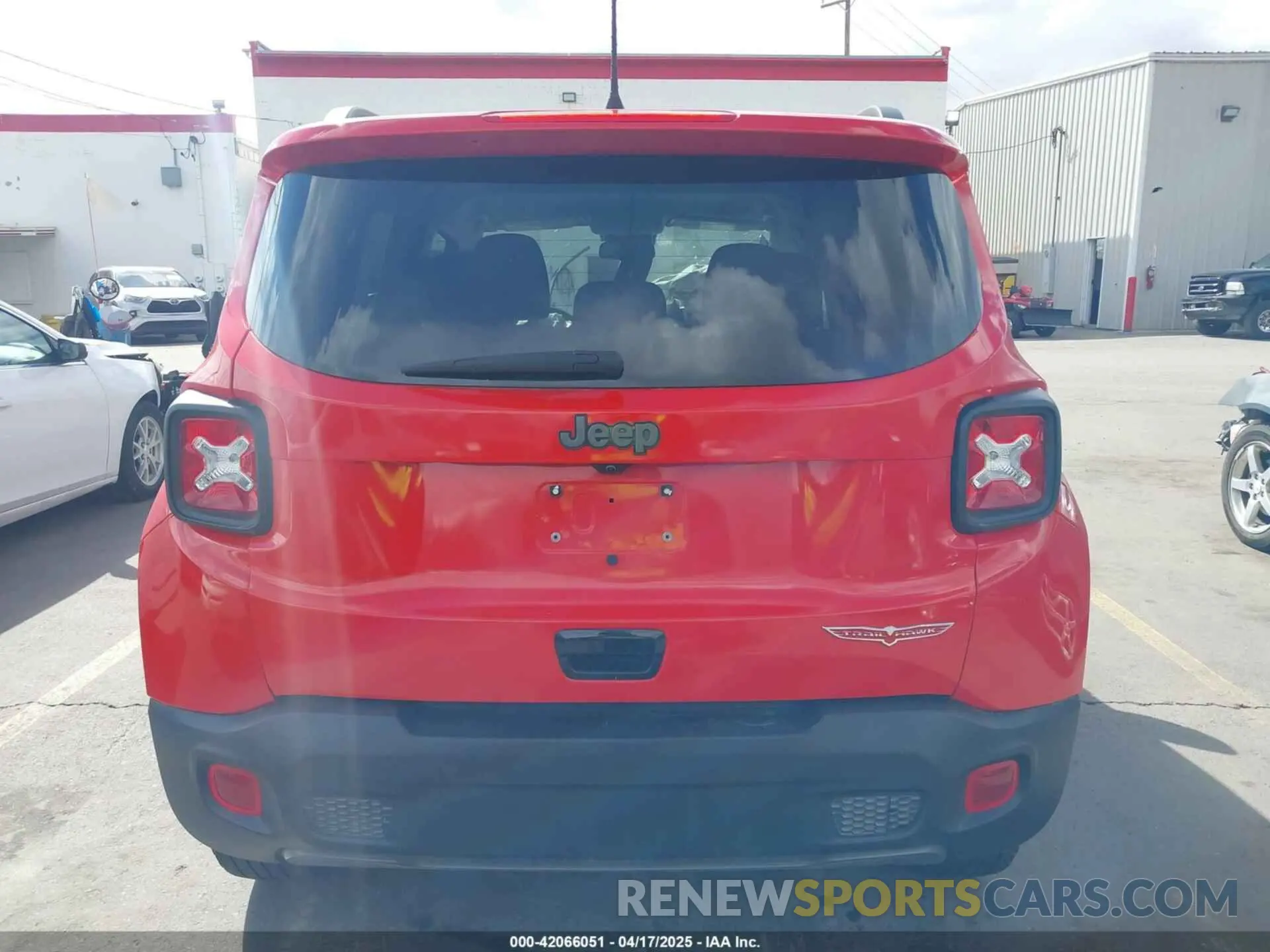 16 Photograph of a damaged car ZACNJDC11PPP15305 JEEP RENEGADE 2023