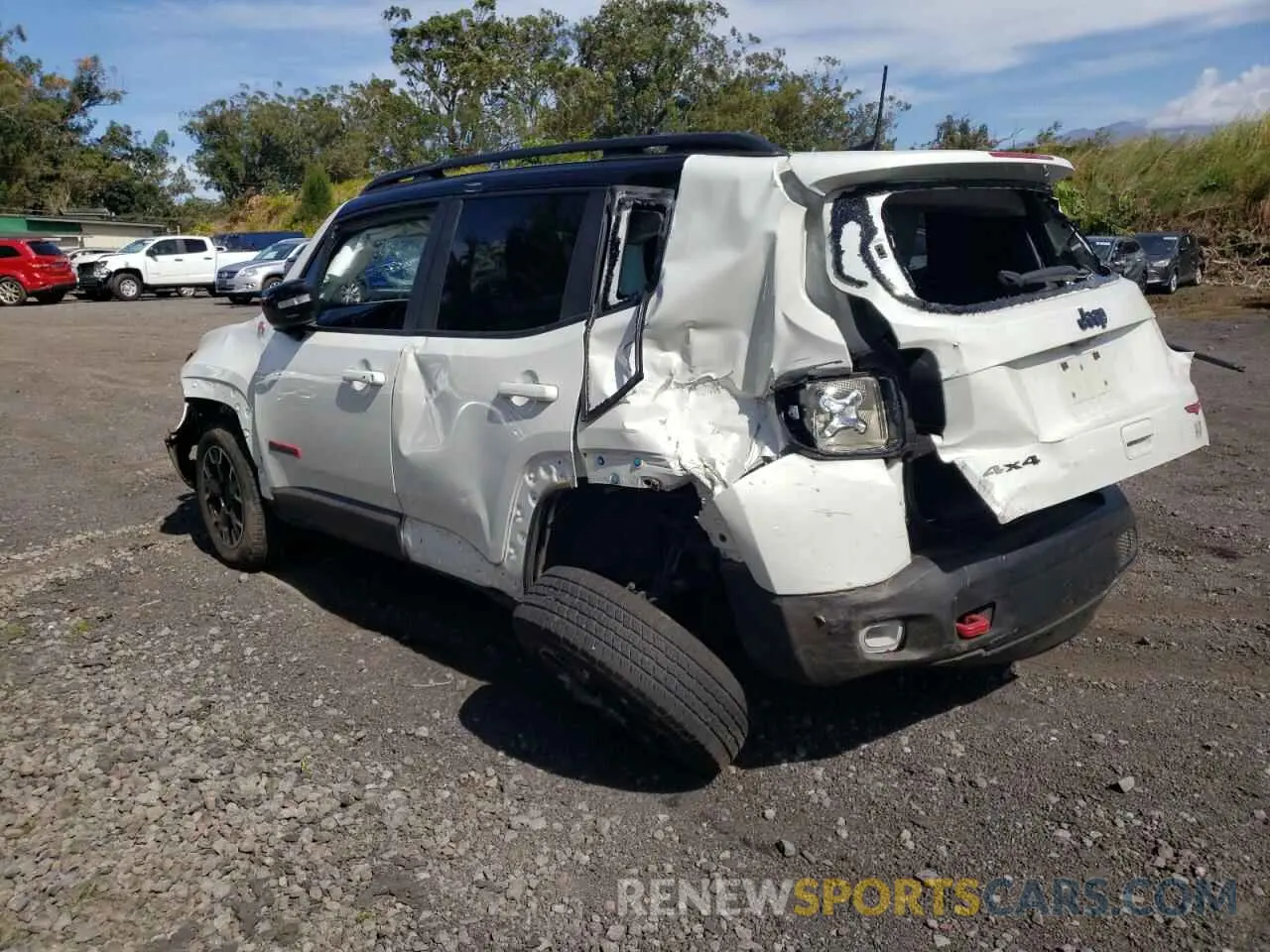 2 Фотография поврежденного автомобиля ZACNJDC11PPP71146 JEEP RENEGADE 2023