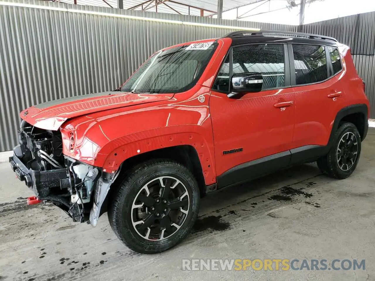 1 Фотография поврежденного автомобиля ZACNJDC19PPP71461 JEEP RENEGADE 2023