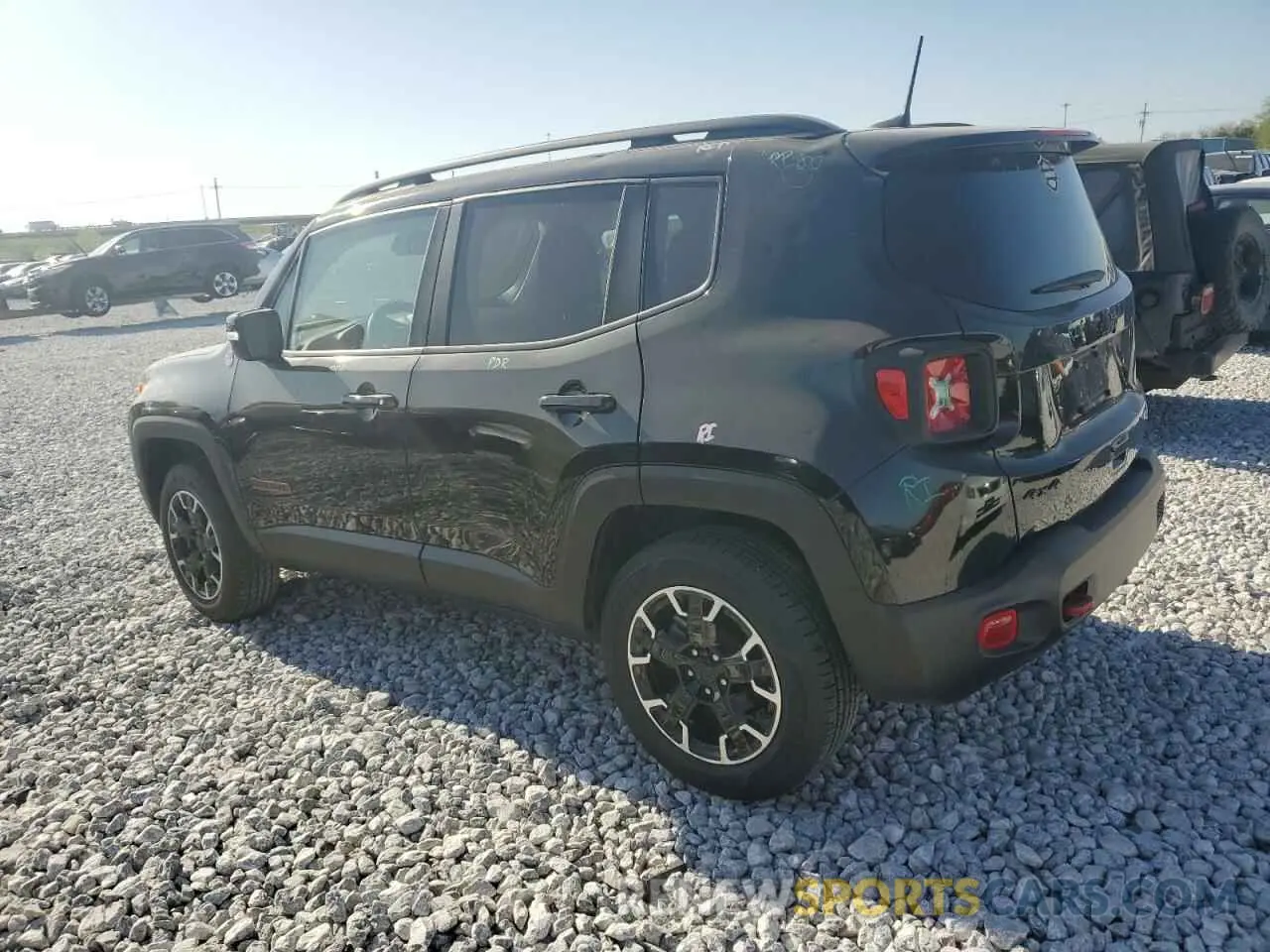 2 Photograph of a damaged car ZACNJDC1XPPP37125 JEEP RENEGADE 2023