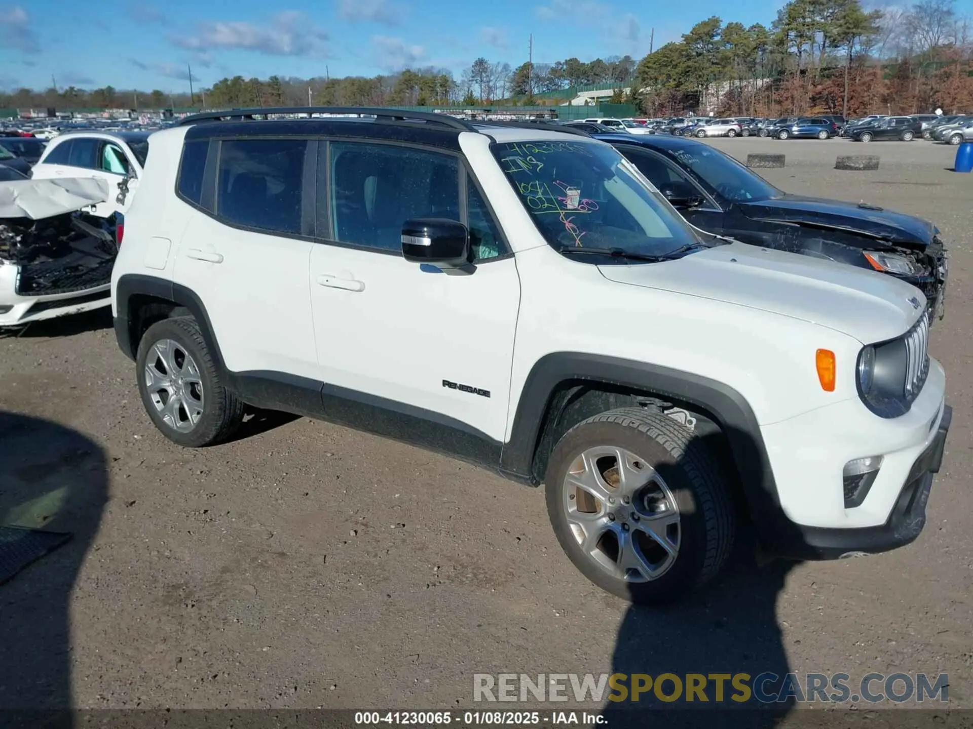 1 Photograph of a damaged car ZACNJDD11PPP44883 JEEP RENEGADE 2023