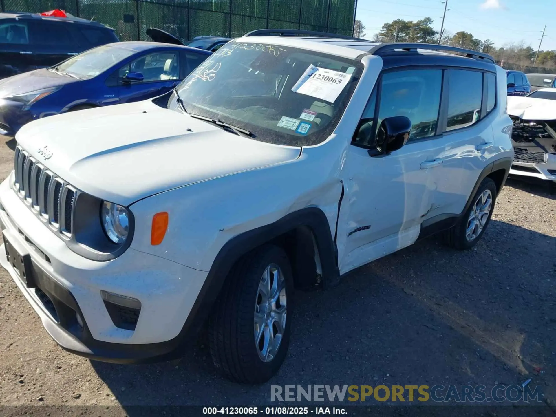 6 Photograph of a damaged car ZACNJDD11PPP44883 JEEP RENEGADE 2023