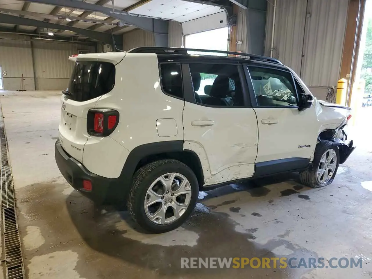 3 Photograph of a damaged car ZACNJDD1XPPP37625 JEEP RENEGADE 2023