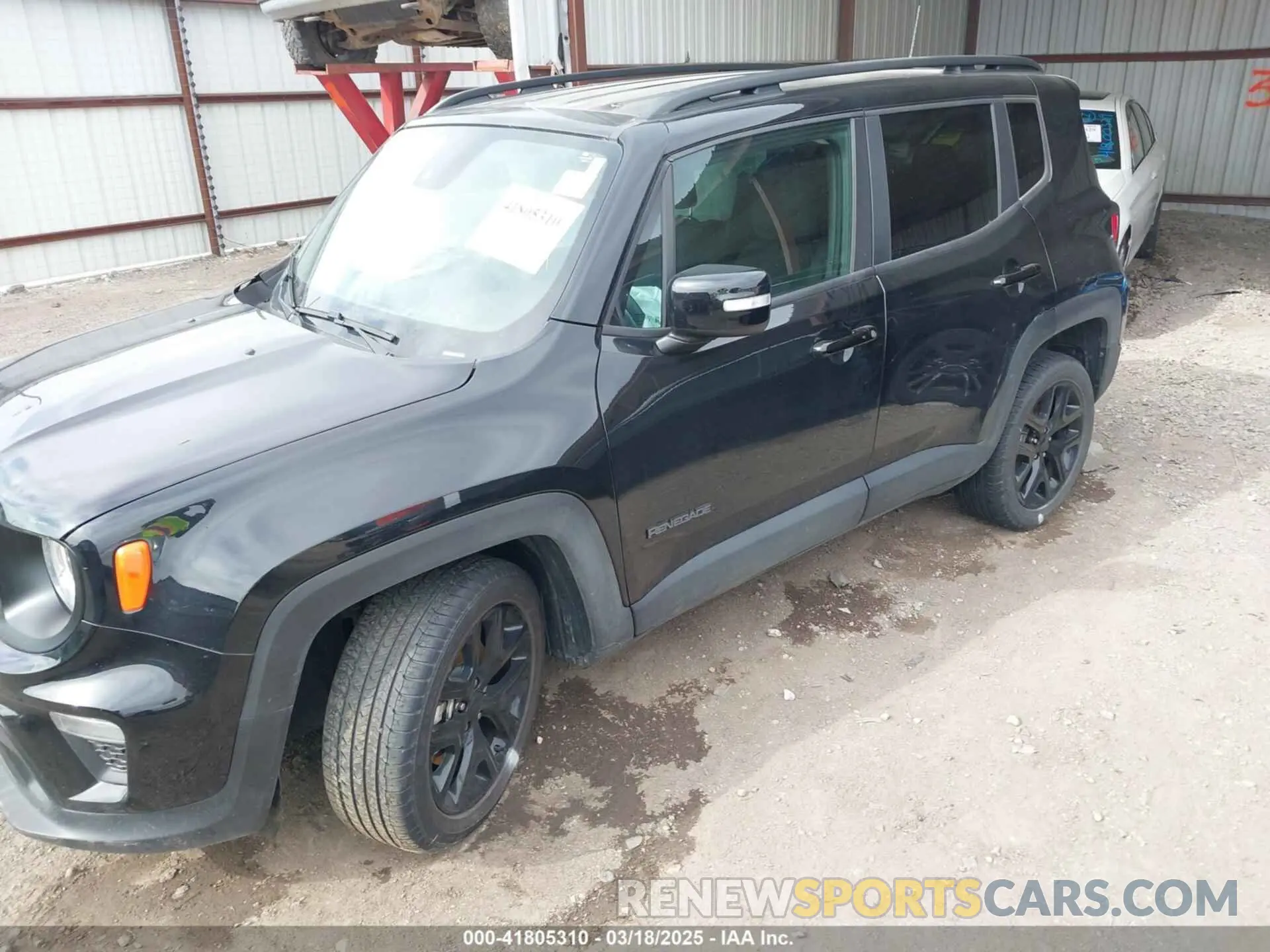 2 Photograph of a damaged car ZACNJDE12PPP31090 JEEP RENEGADE 2023