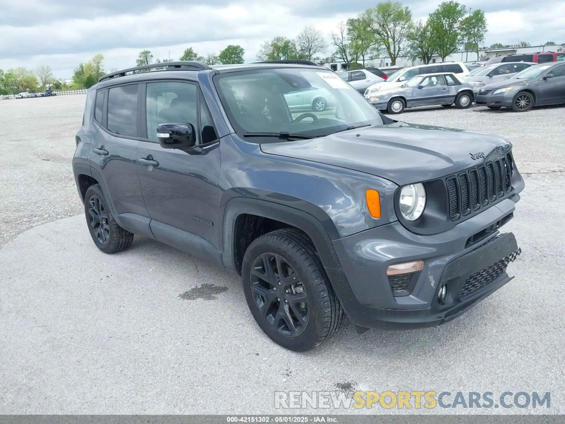 1 Photograph of a damaged car ZACNJDE14PPP10533 JEEP RENEGADE 2023