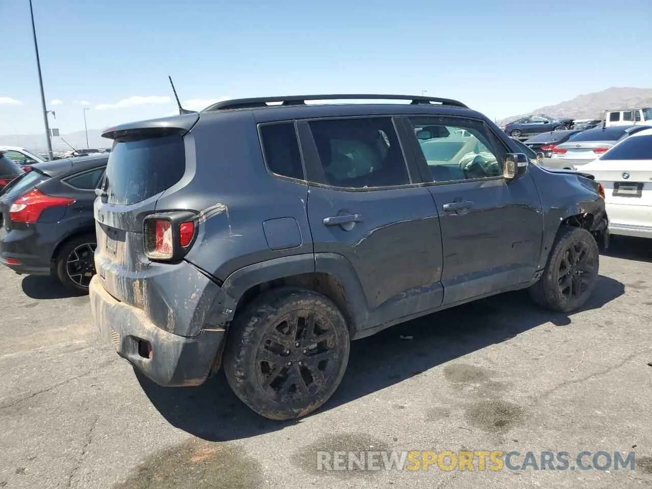 3 Photograph of a damaged car ZACNJDE14PPP17840 JEEP RENEGADE 2023