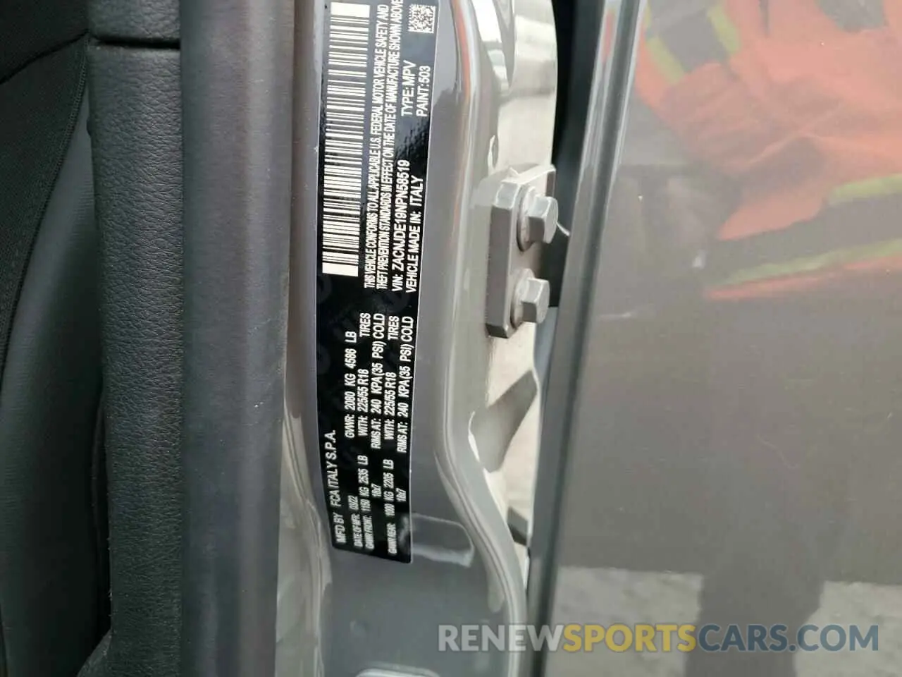 14 Фотография поврежденного автомобиля ZACNJDE19NPN58519 JEEP RENEGADE A 2022