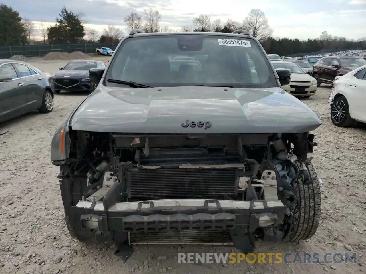 5 Фотография поврежденного автомобиля ZACNJDE19NPN58519 JEEP RENEGADE A 2022