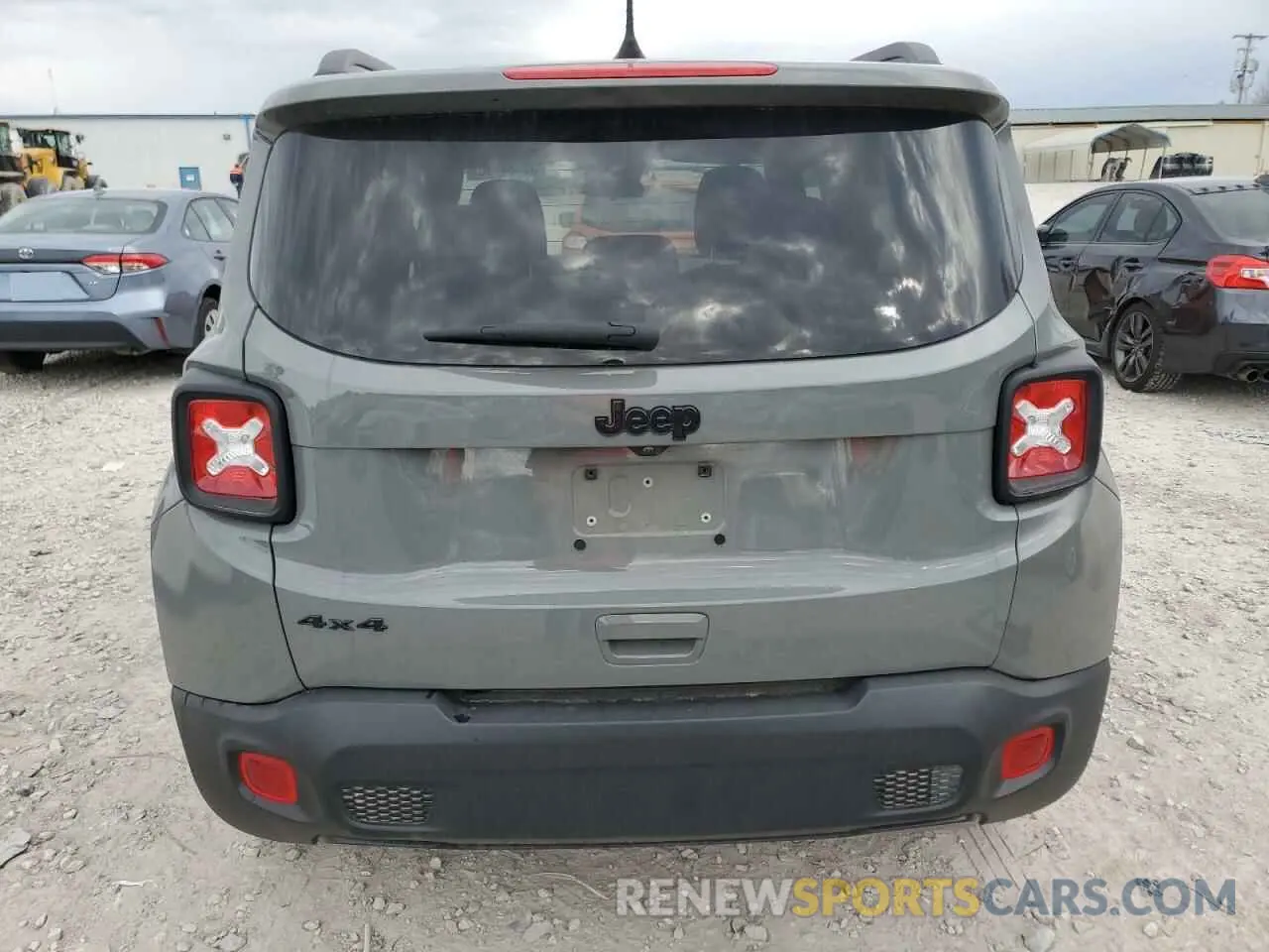 6 Фотография поврежденного автомобиля ZACNJDE19NPN58519 JEEP RENEGADE A 2022