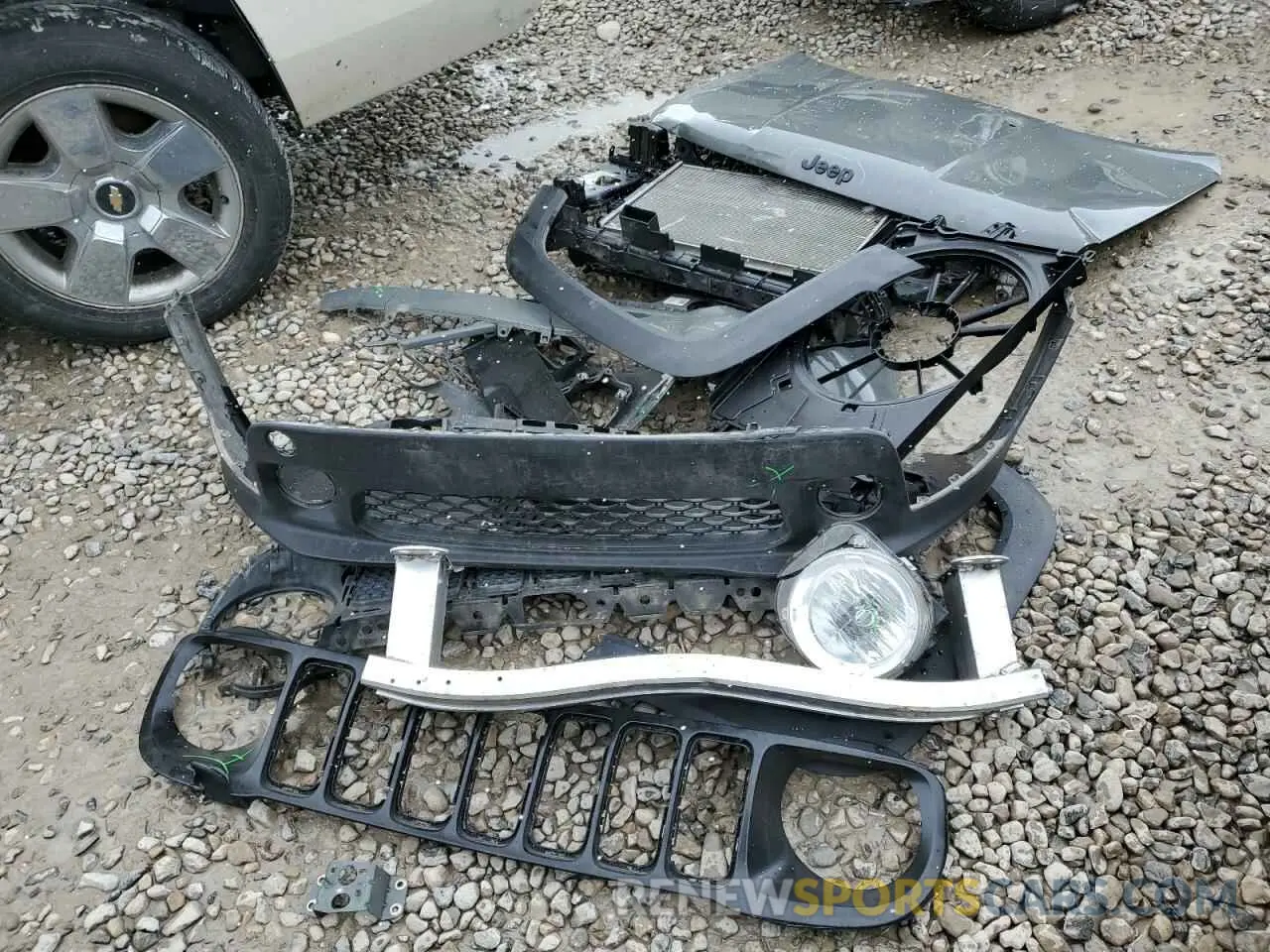14 Фотография поврежденного автомобиля ZACNJDE19NPN68225 JEEP RENEGADE A 2022