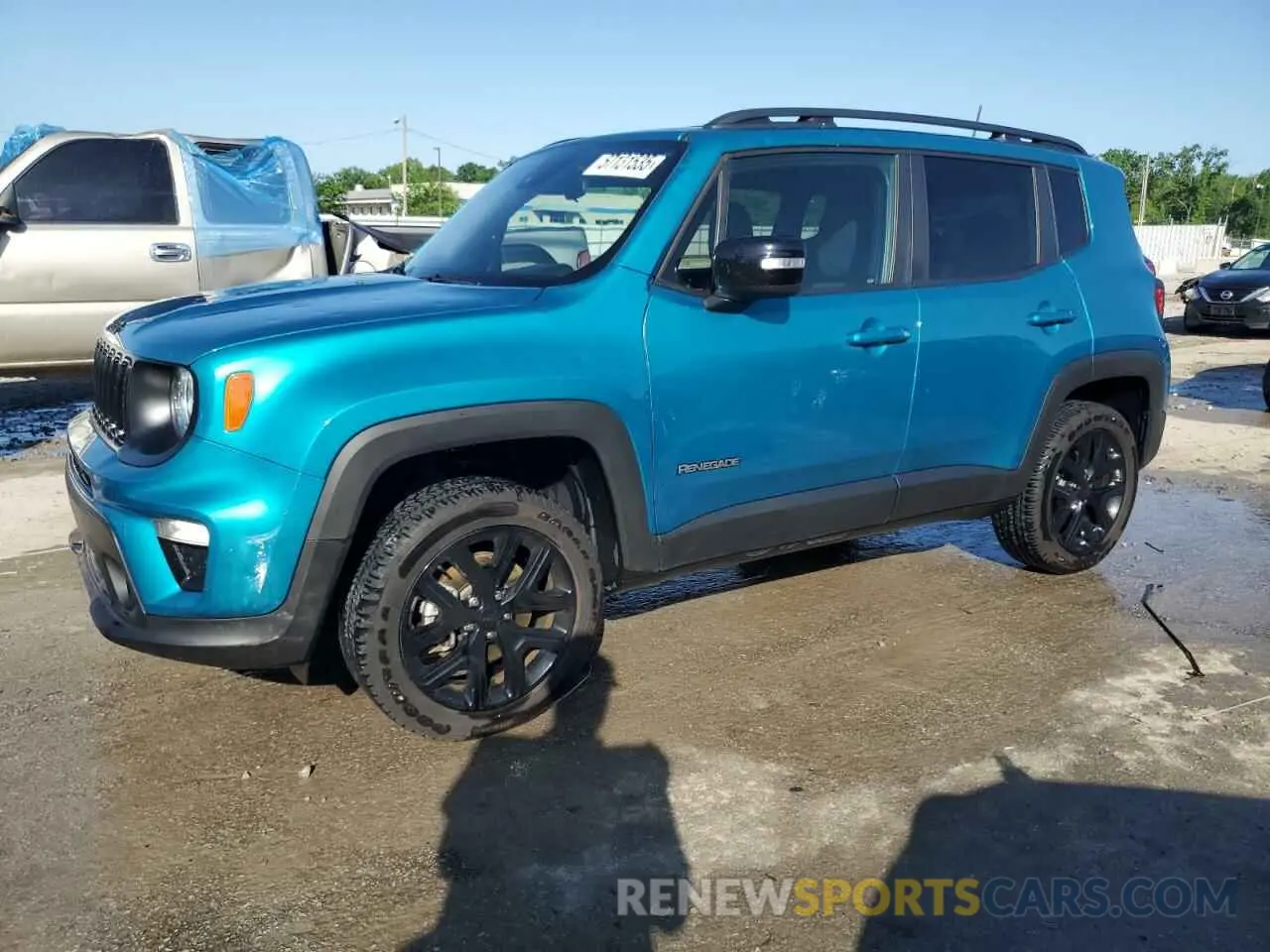 1 Фотография поврежденного автомобиля ZACNJDE19NPN77457 JEEP RENEGADE A 2022