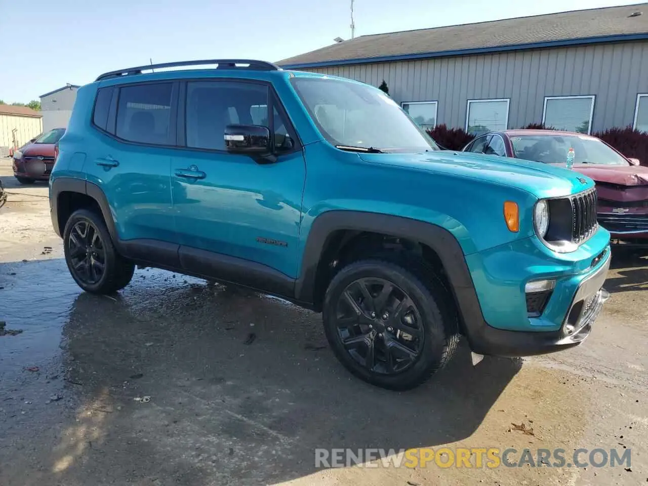 4 Фотография поврежденного автомобиля ZACNJDE19NPN77457 JEEP RENEGADE A 2022