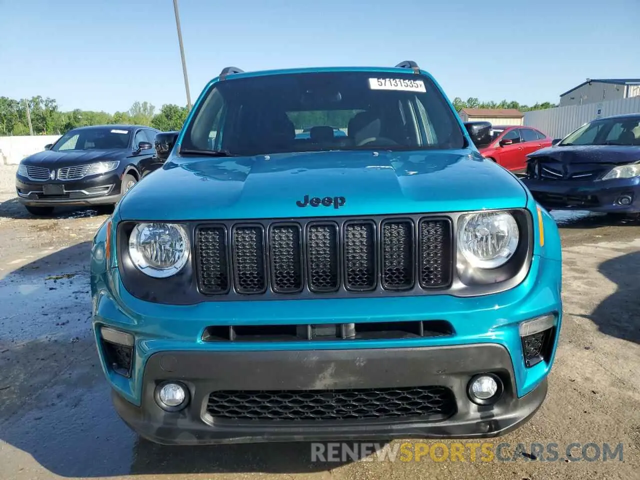 5 Фотография поврежденного автомобиля ZACNJDE19NPN77457 JEEP RENEGADE A 2022