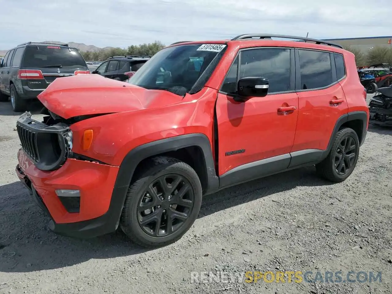 1 Фотография поврежденного автомобиля ZACNJDE10PPP12165 JEEP RENEGADE A 2023