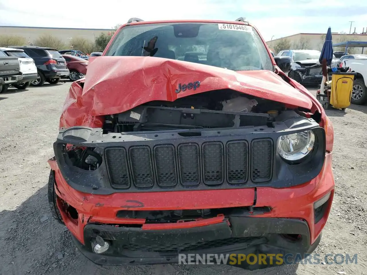 5 Фотография поврежденного автомобиля ZACNJDE10PPP12165 JEEP RENEGADE A 2023