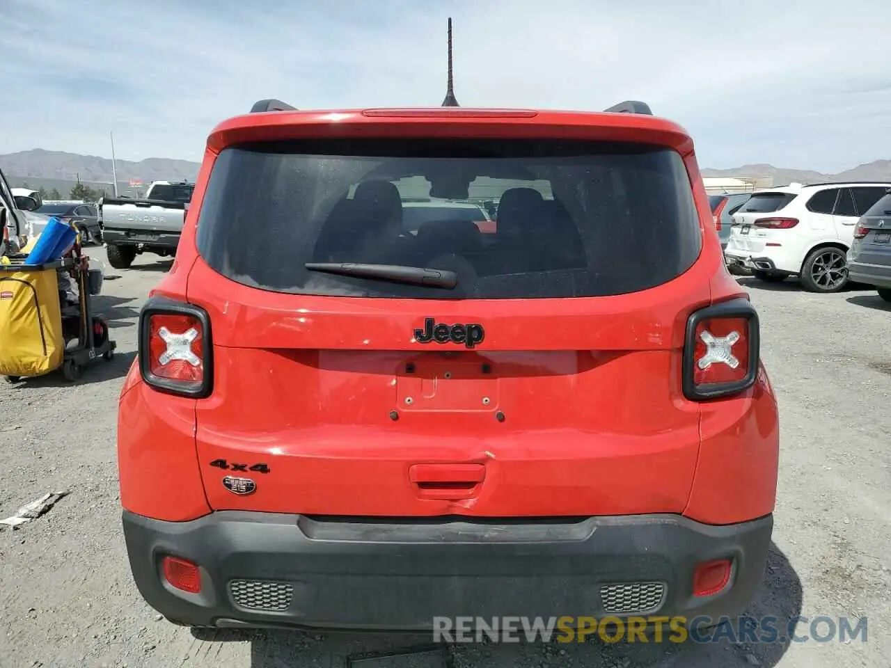 6 Фотография поврежденного автомобиля ZACNJDE10PPP12165 JEEP RENEGADE A 2023