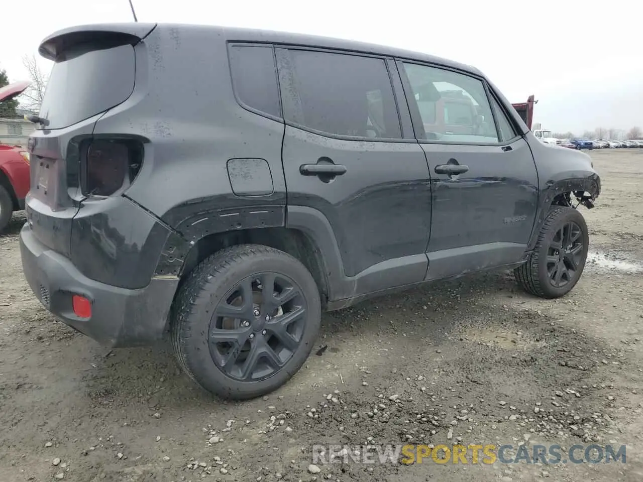 3 Photograph of a damaged car ZACNJDE10PPP35395 JEEP RENEGADE A 2023