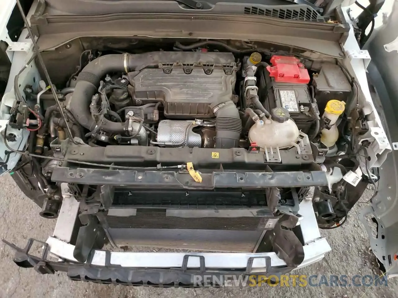 11 Photograph of a damaged car ZACNJDE12PPP17139 JEEP RENEGADE A 2023