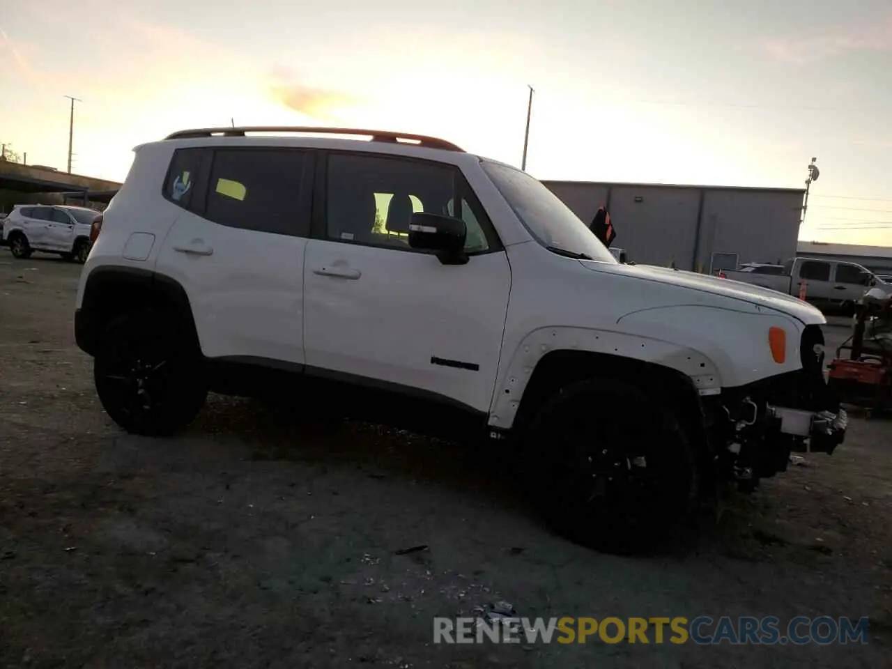 4 Photograph of a damaged car ZACNJDE12PPP17139 JEEP RENEGADE A 2023