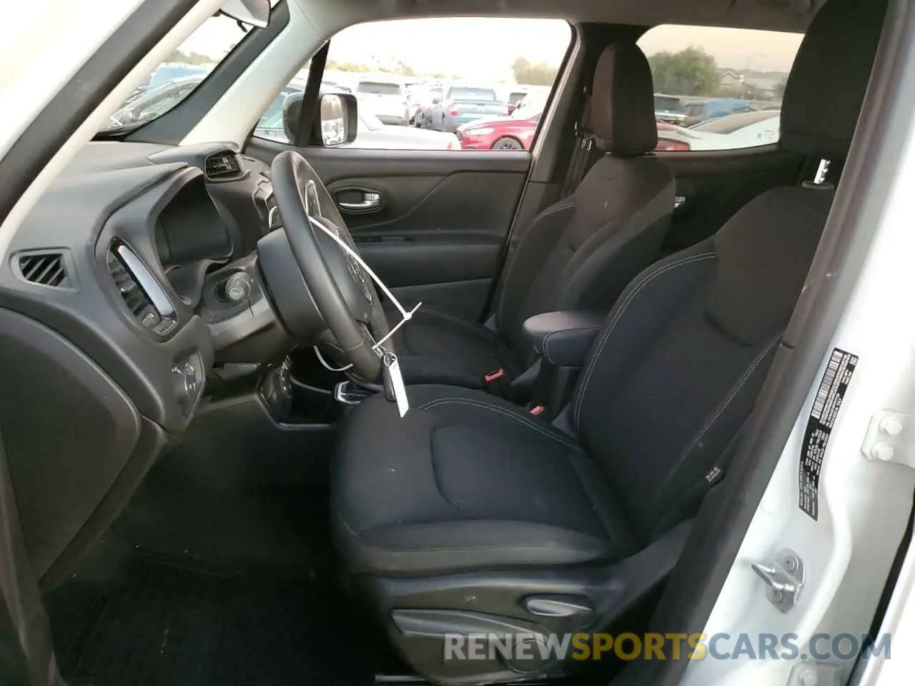7 Photograph of a damaged car ZACNJDE12PPP17139 JEEP RENEGADE A 2023
