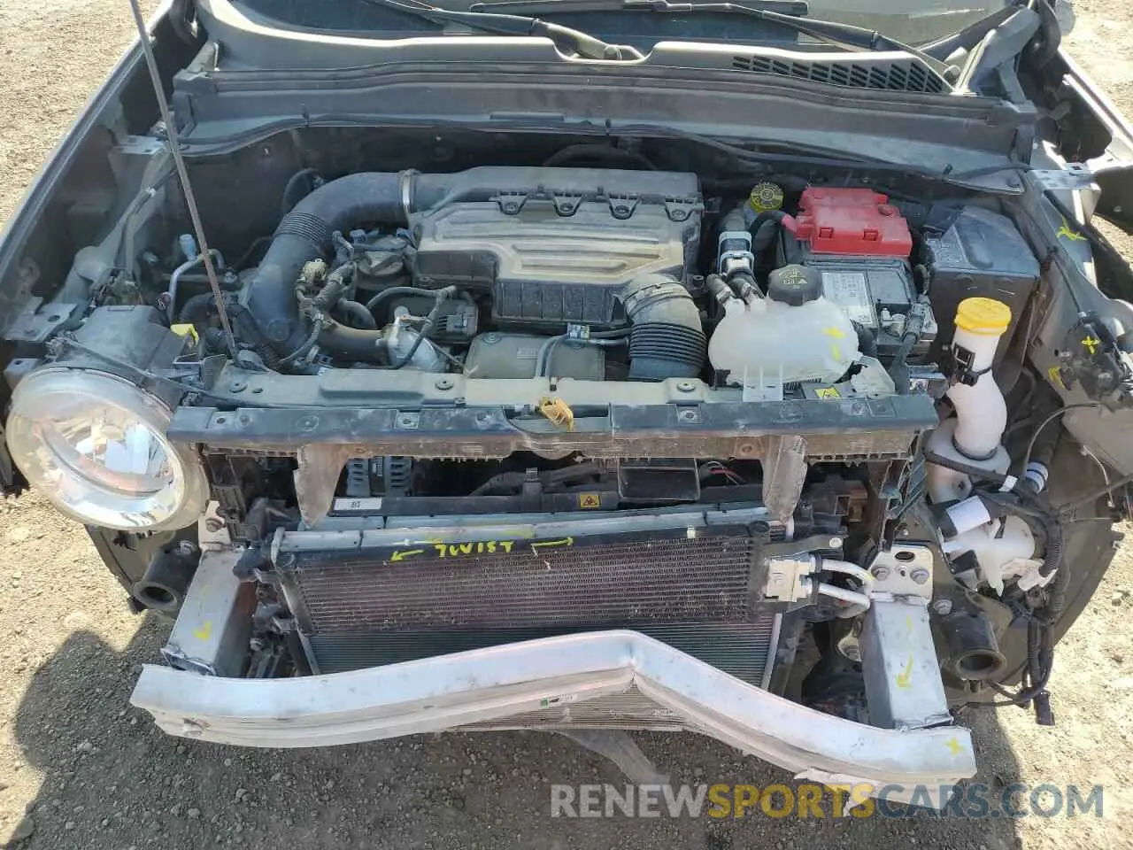 12 Фотография поврежденного автомобиля ZACNJDE12PPP40632 JEEP RENEGADE A 2023