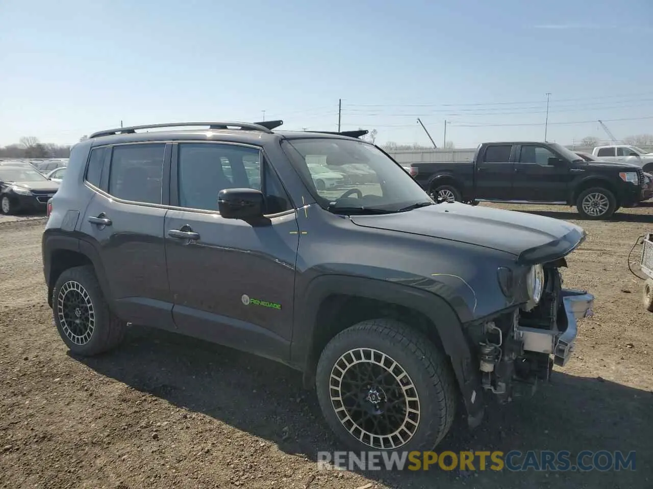 4 Фотография поврежденного автомобиля ZACNJDE12PPP40632 JEEP RENEGADE A 2023