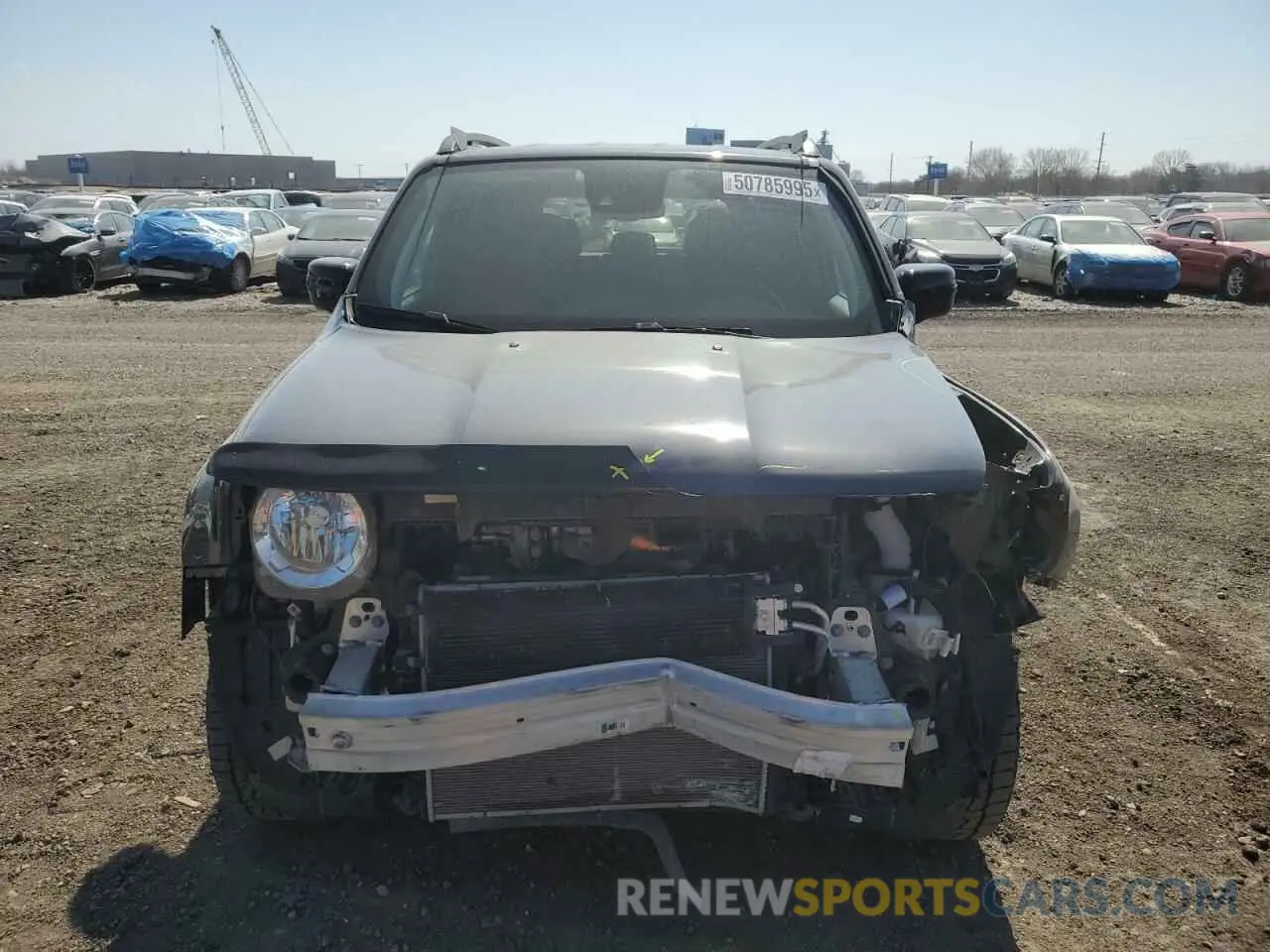 5 Фотография поврежденного автомобиля ZACNJDE12PPP40632 JEEP RENEGADE A 2023