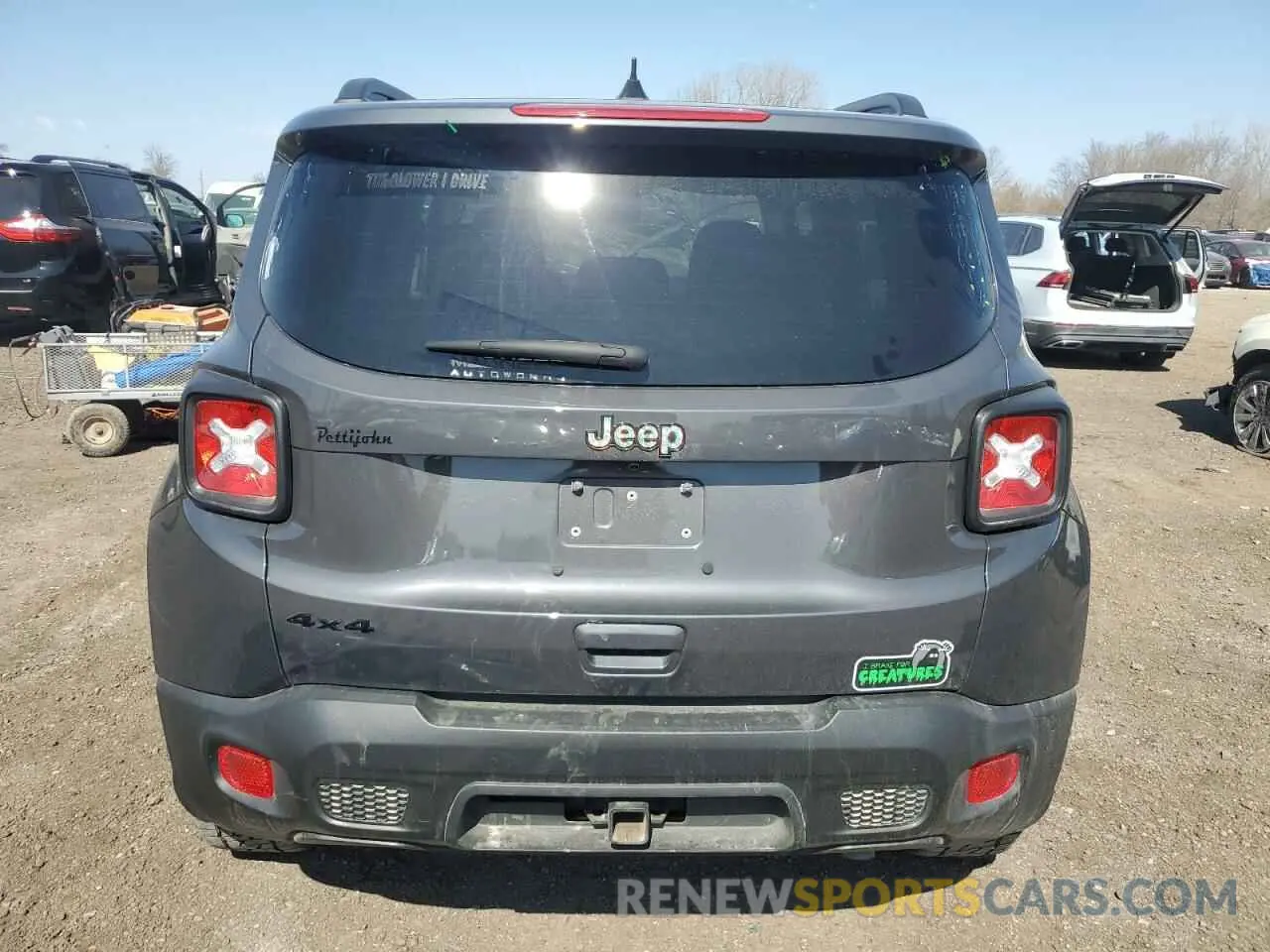 6 Фотография поврежденного автомобиля ZACNJDE12PPP40632 JEEP RENEGADE A 2023