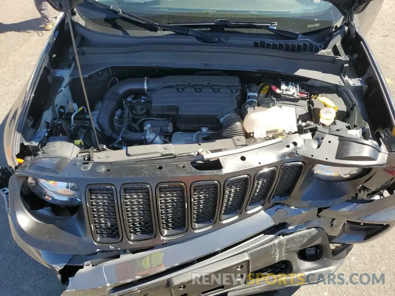 12 Photograph of a damaged car ZACNJDE17PPP31232 JEEP RENEGADE A 2023