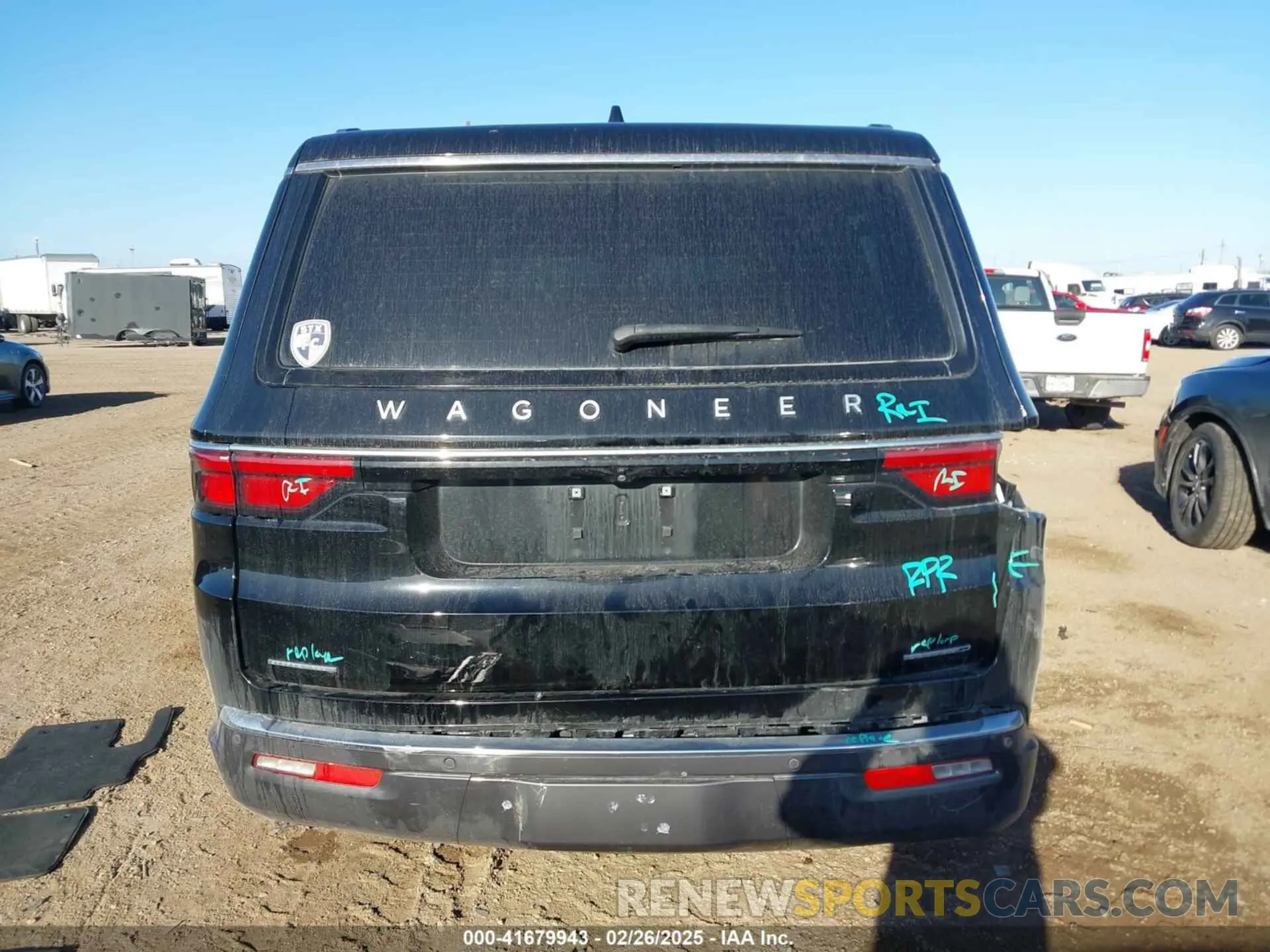 17 Photograph of a damaged car 1C4SJVAT0NS206152 JEEP WAGONEER 2022