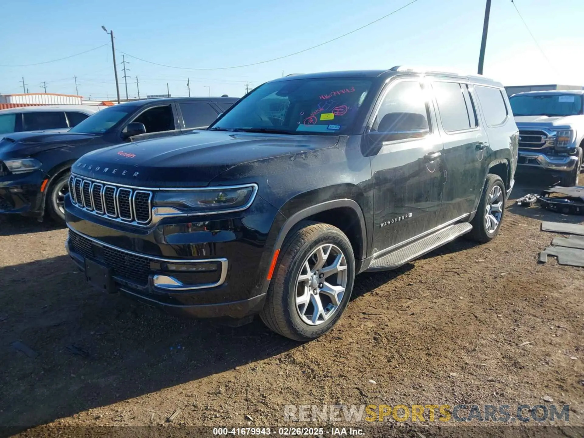 2 Photograph of a damaged car 1C4SJVAT0NS206152 JEEP WAGONEER 2022