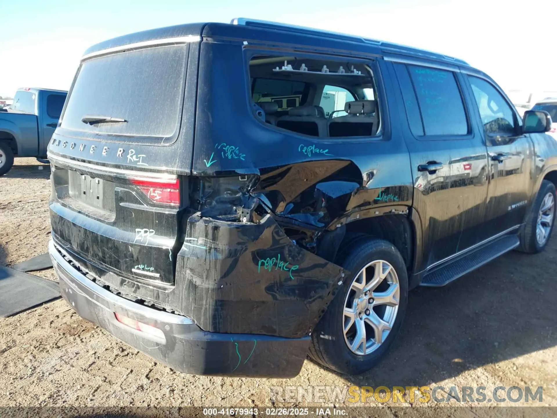 6 Photograph of a damaged car 1C4SJVAT0NS206152 JEEP WAGONEER 2022