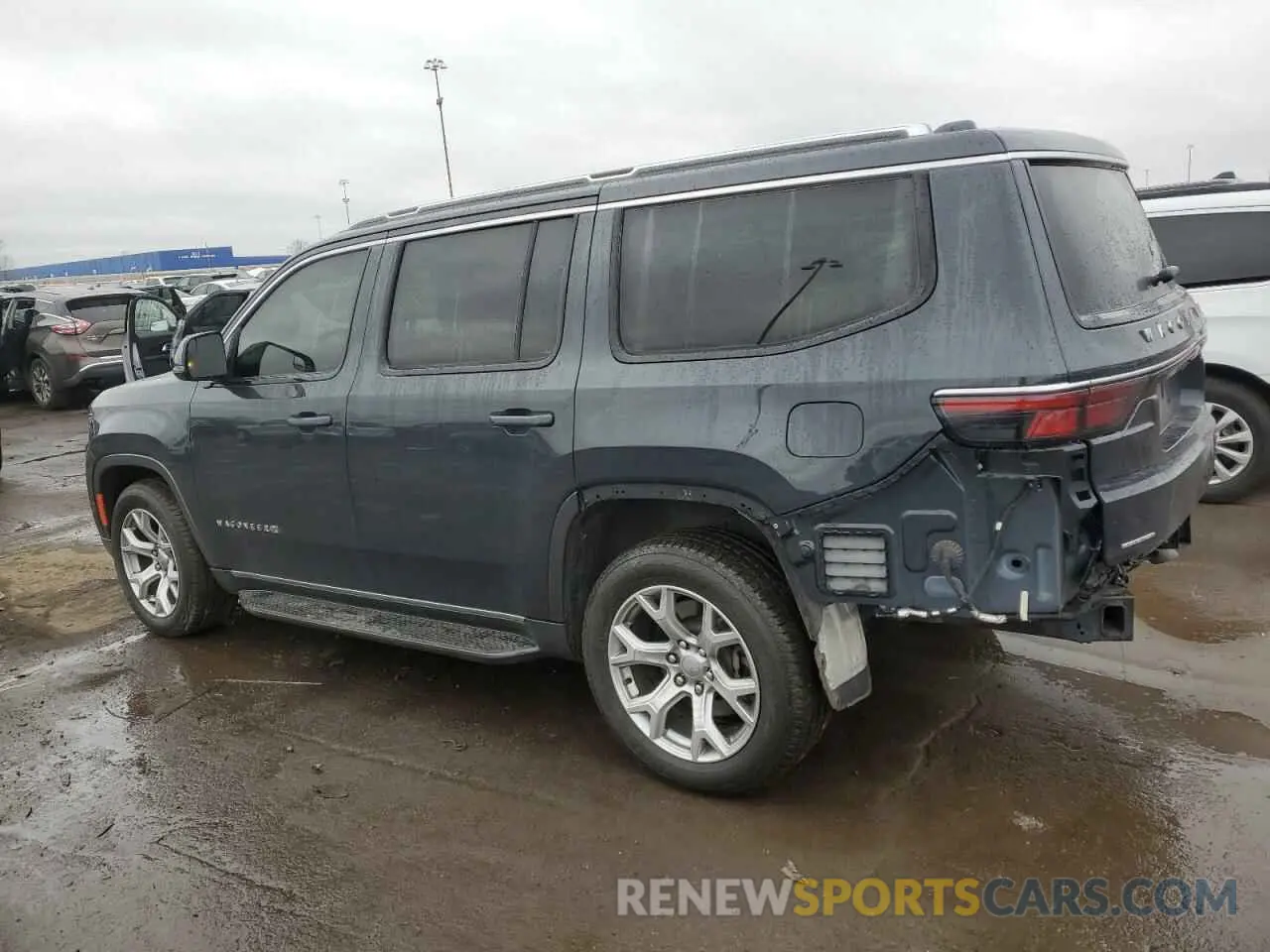 2 Photograph of a damaged car 1C4SJVAT6NS195626 JEEP WAGONEER 2022