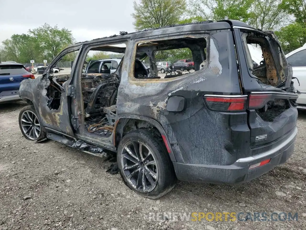 2 Photograph of a damaged car 1C4SJVBT0NS165195 JEEP WAGONEER 2022