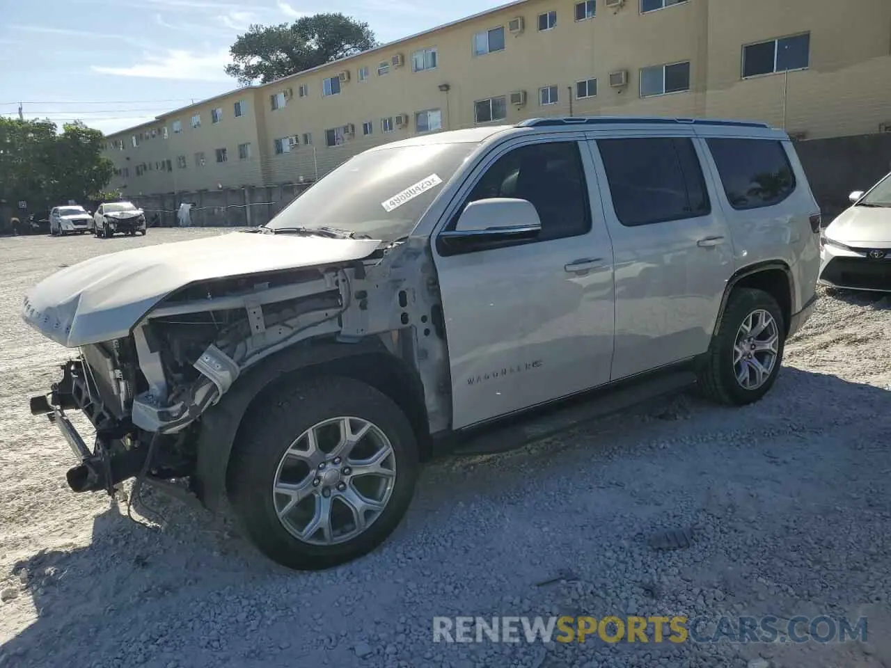 1 Photograph of a damaged car 1C4SJVBT0NS212113 JEEP WAGONEER 2022