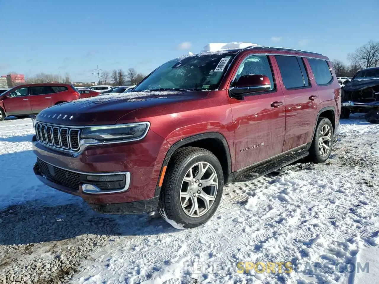 1 Photograph of a damaged car 1C4SJVBT3NS182718 JEEP WAGONEER 2022