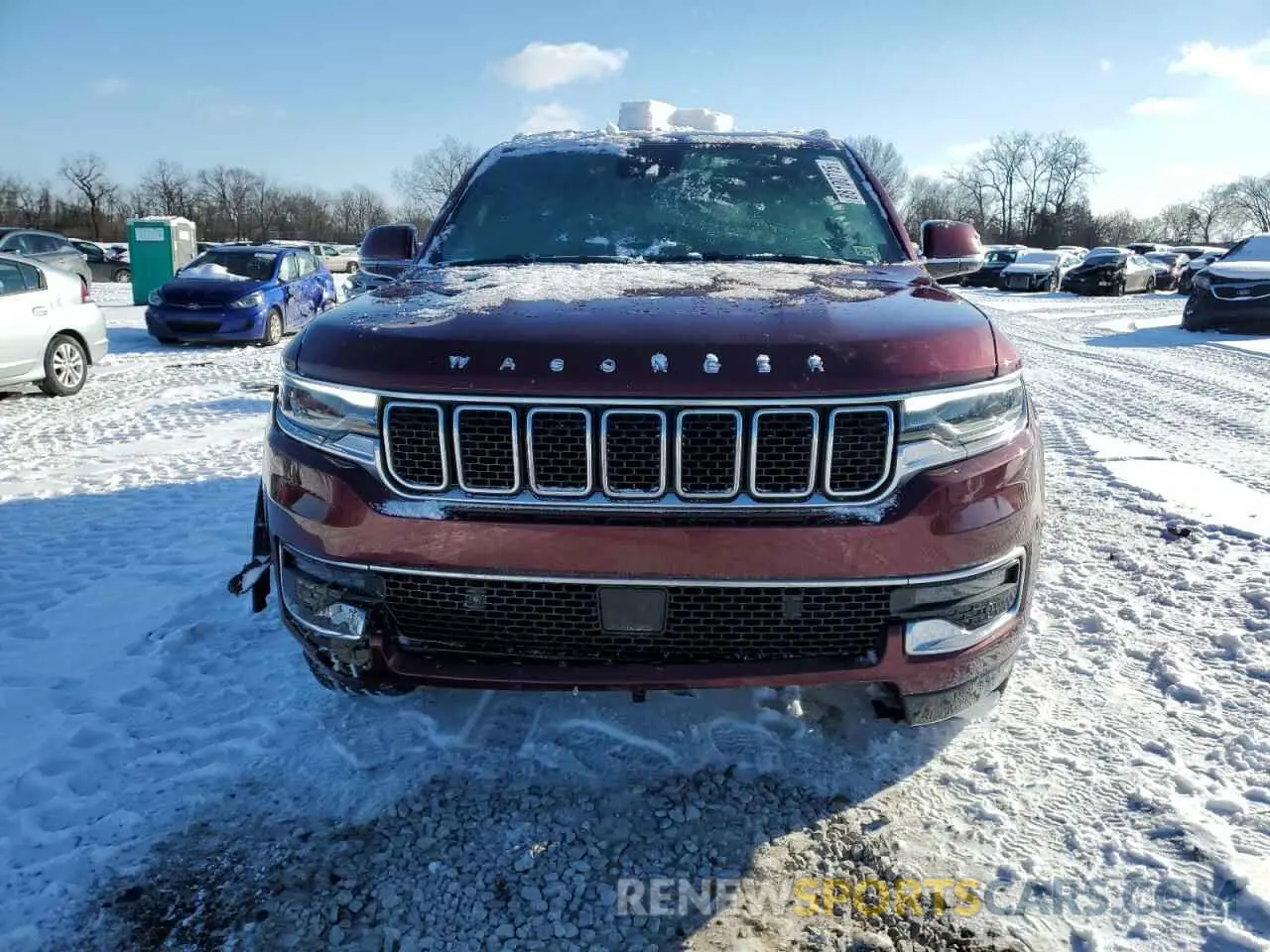 5 Photograph of a damaged car 1C4SJVBT3NS182718 JEEP WAGONEER 2022