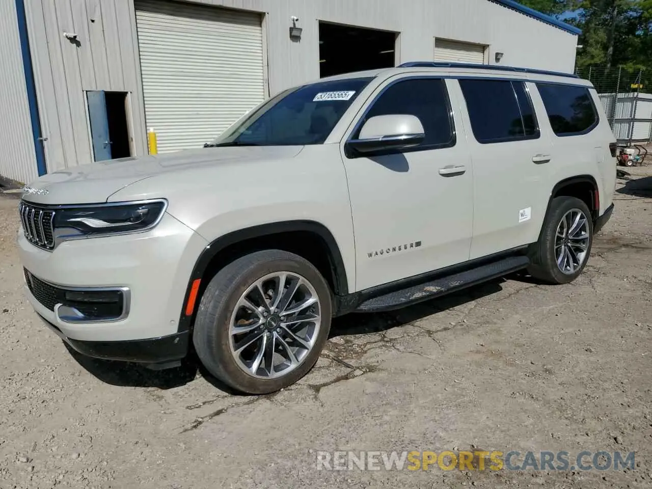 1 Photograph of a damaged car 1C4SJVBT8NS129187 JEEP WAGONEER 2022