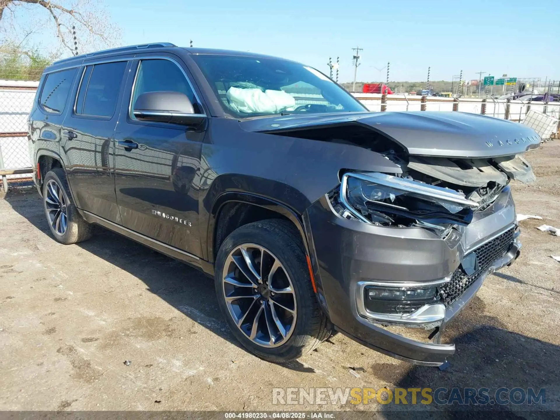 1 Photograph of a damaged car 1C4SJVDT5NS178893 JEEP WAGONEER 2022