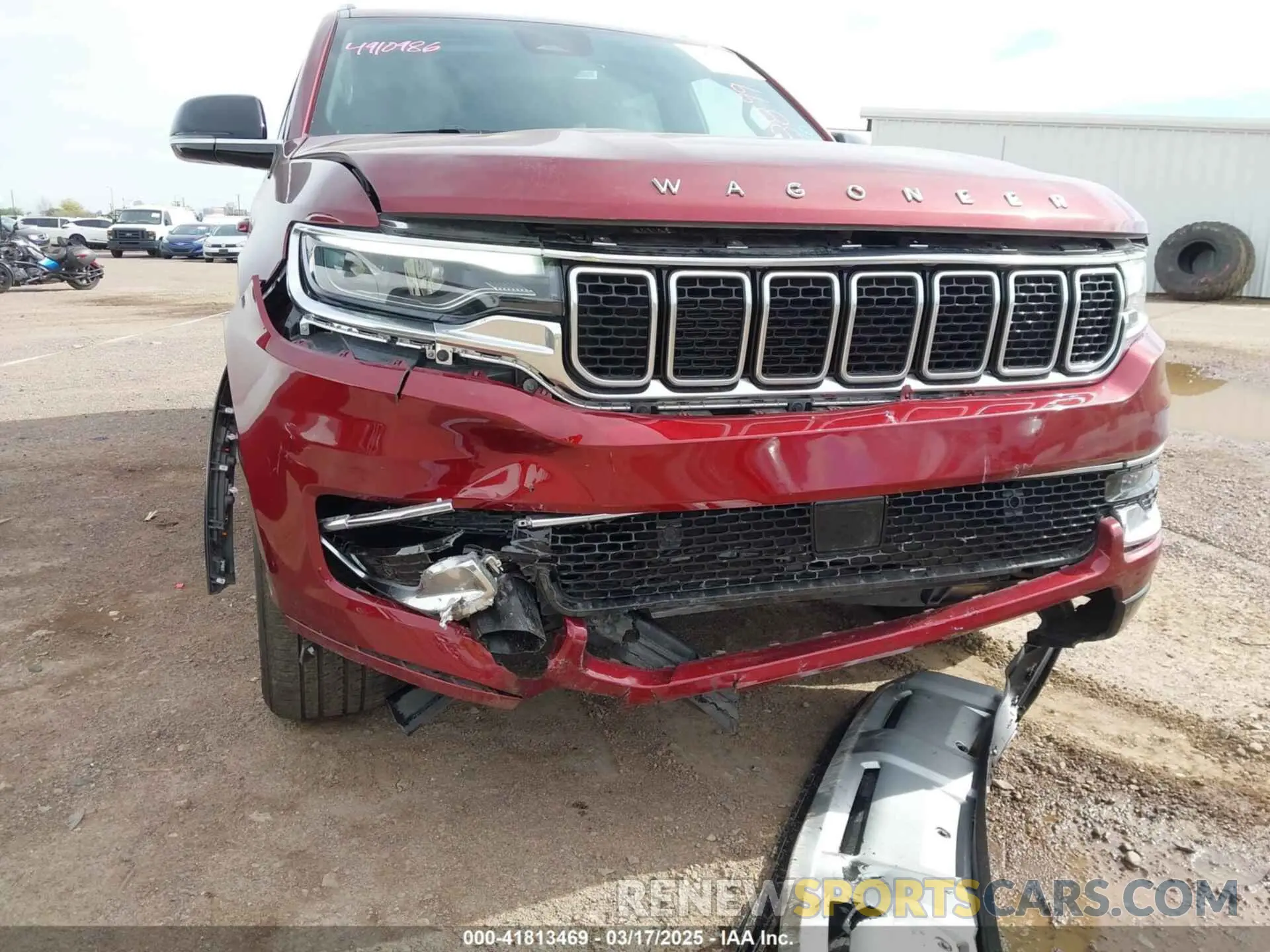 6 Photograph of a damaged car 1C4SJUBP7RS126283 JEEP WAGONEER 2024