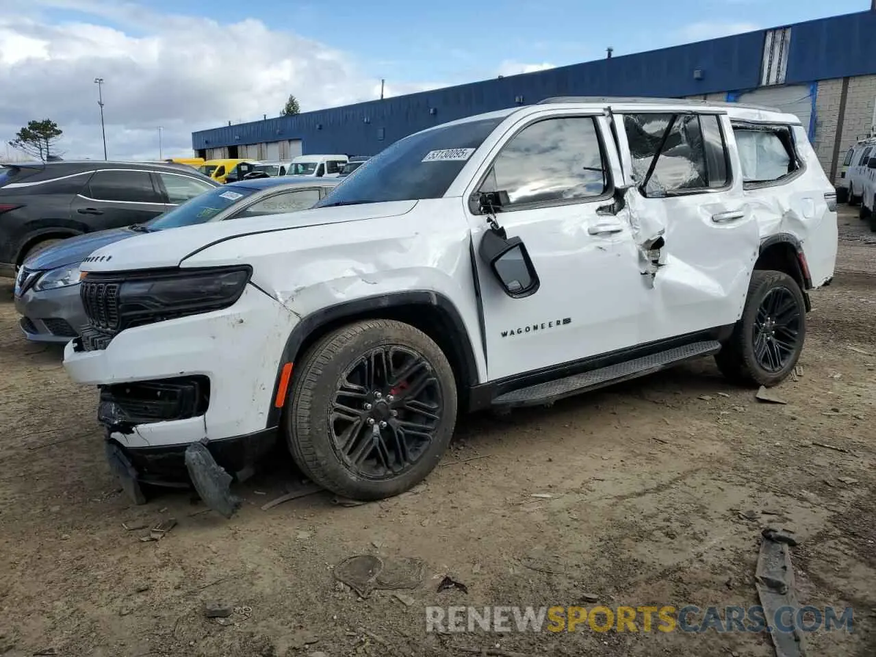 1 Photograph of a damaged car 1C4SJVBP4RS127459 JEEP WAGONEER 2024